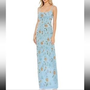 Mac Duggal - Women’s Beaded Floral Column Gown / **See Details**